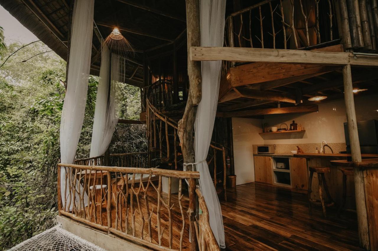 Вилла Treehouse De Valentine Balamban Экстерьер фото
