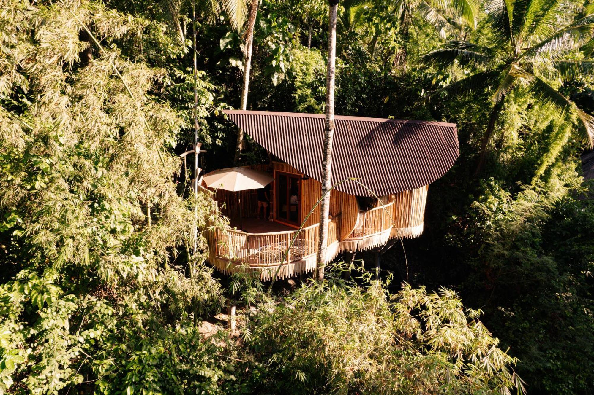 Вилла Treehouse De Valentine Balamban Экстерьер фото
